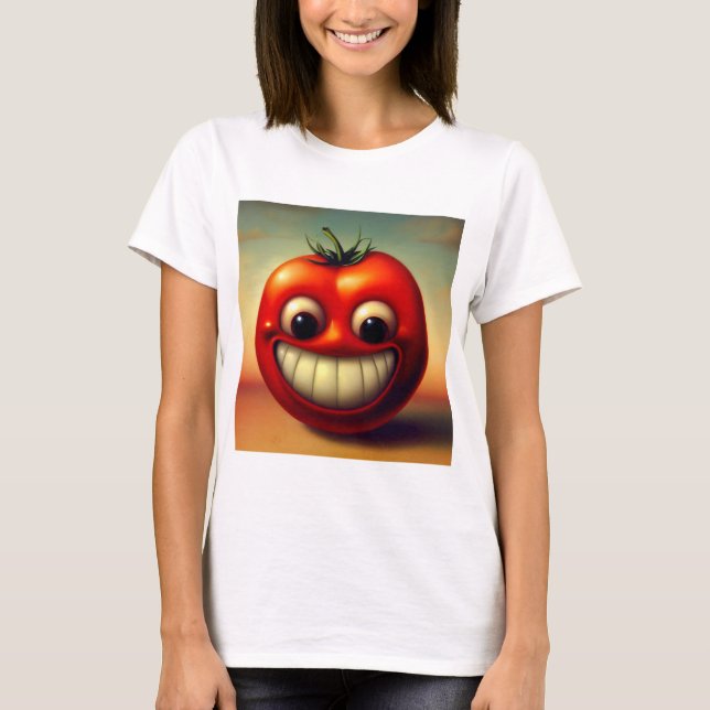 Camiseta Tomate alegre (Frente)