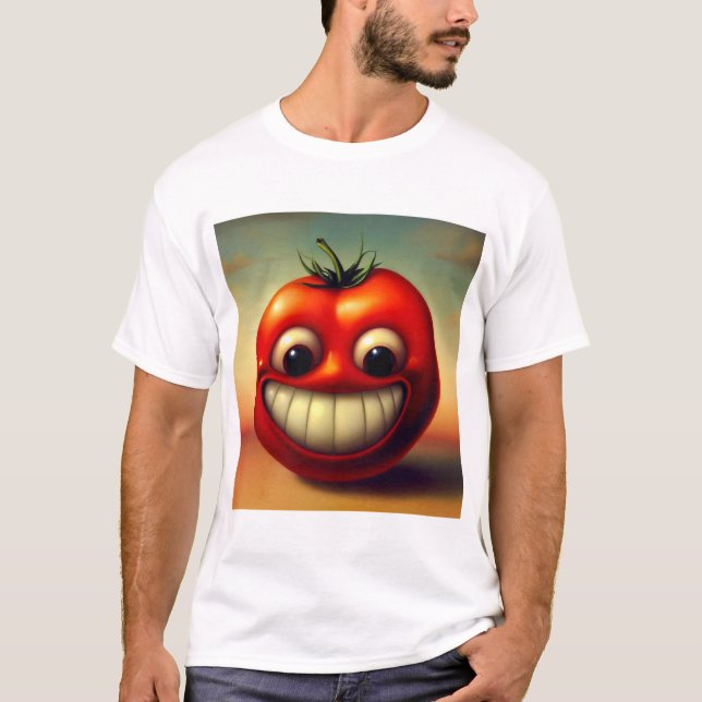 Camiseta Tomate alegre (Frente)