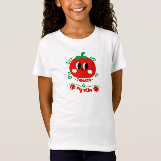 Camiseta Tomate Desenhado à Mão é Meu Estilo