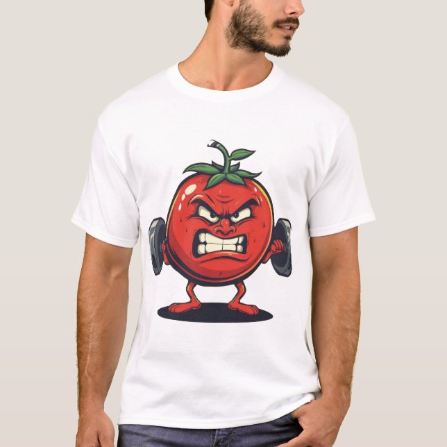 Camiseta Tomate Forte: Malhação com Torção (Frente)