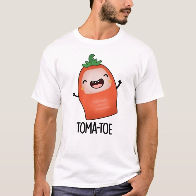 Camiseta Tomate Funny Tomato Pun (Frente)