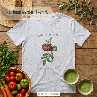 Camiseta Tomate Heirloom Solanum Lycopersicum