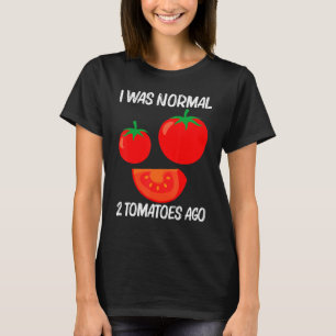 Camiseta Tomate Legal Para Homens Mulheres Alimento de Frut