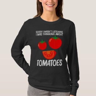 Camiseta Tomate Legal Para Homens Mulheres Alimento De Frut