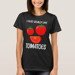 Camiseta Tomate Legal Para Homens Mulheres Alimento De Frut