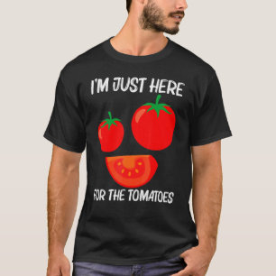 Camiseta Tomate Legal Para Homens Mulheres Fruta Vermelha S