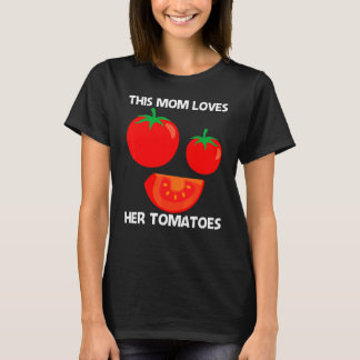 Camiseta Tomate Legal Para Mãe Mãe Fruta Saudável