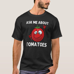 Camiseta Tomate legal Para Mulheres Jardinando Vegan