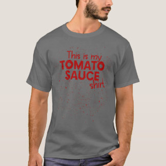 Camiseta Tomate Molho De Tomate É Engraçado