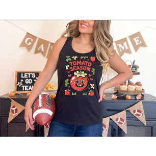 Camiseta Tomate Season Engraçado Tomate Gardening Vegetais