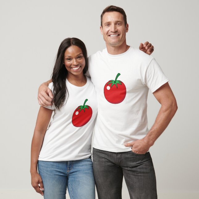 Camiseta Tomate Vermelho (Unissex)