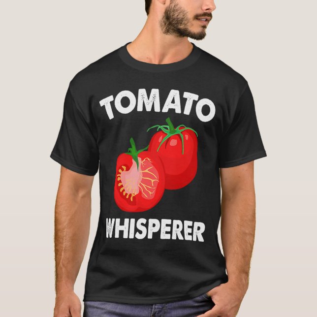 Camiseta Tomate Whisperer I Tomate (Frente)