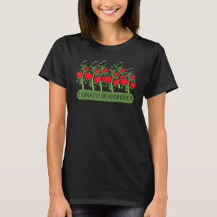 Camiseta Tomates Cardíacos Gardenando Amor Engraçado Cultiv