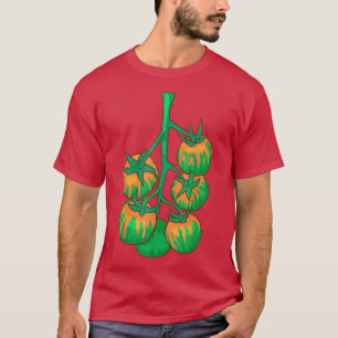 Camiseta Tomates de tomate amarelo Comida Vegan Veget