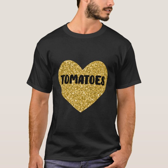 Camiseta Tomates I Love Tomates Comida (Frente)