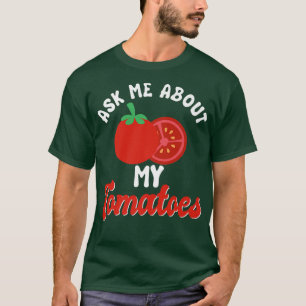 Camiseta Tomates Vegans Jardins Hortícolas