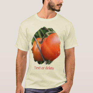 Camiseta Tomates Vermelhos Maduros Jardineiros Natureza
