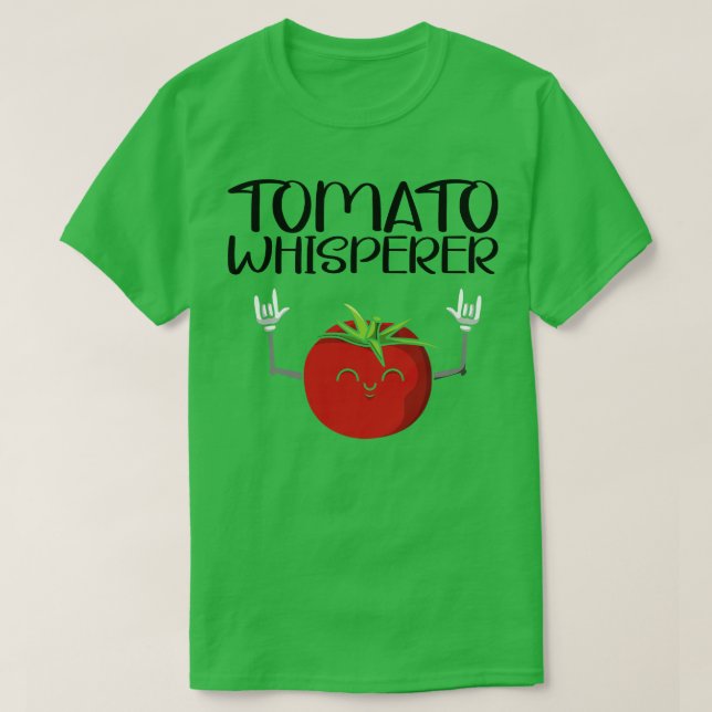 Camiseta Tomato Whisperer (Frente do Design)