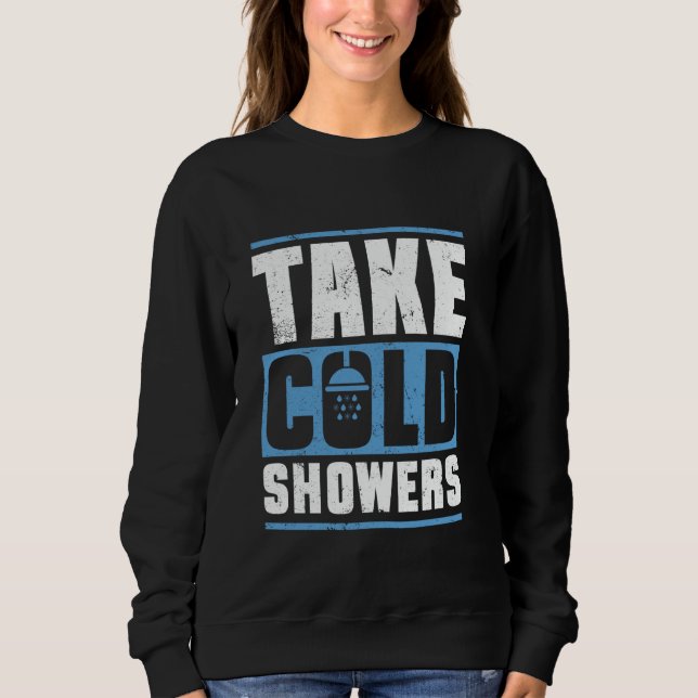 Camiseta Tome Banhos Frios - Banho Frio Banheira de Gelo (Frente)