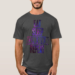 Camiseta Tome boliche de pino de sono repetir T