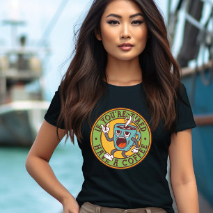 Camiseta Tome café se você estiver cansado