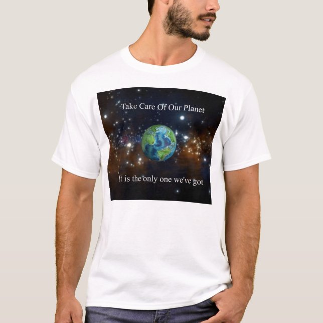 Camiseta Tome de nosso planeta (Frente)