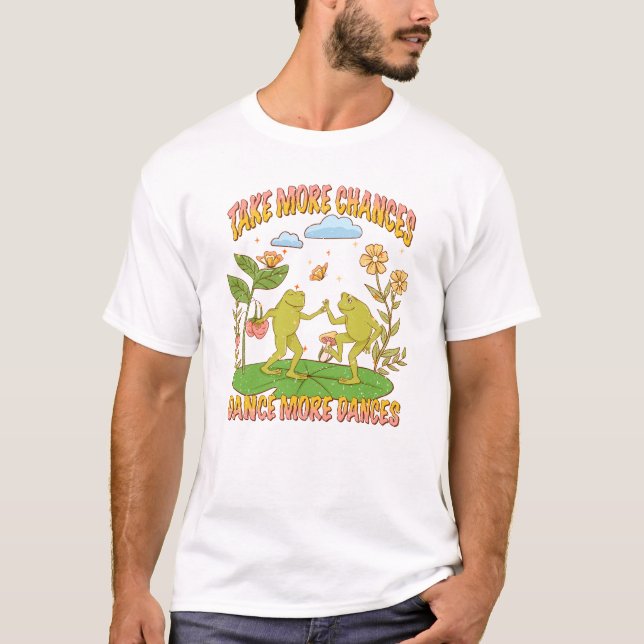 Camiseta Tome Mais Chances, Dance Mais Danças (Frente)