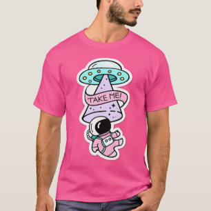 Camiseta Tome-Me Ufo Abdução Ufo