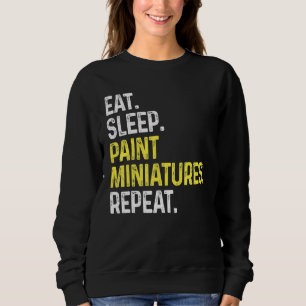 Camiseta Tome Miniaturas de Tinta de Sono Repetir Tinta Min