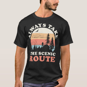 Camiseta Tome Sempre O Viagem De Acampamento De Itinerância