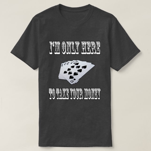 Camiseta Tome seu dinheiro (Frente do Design)