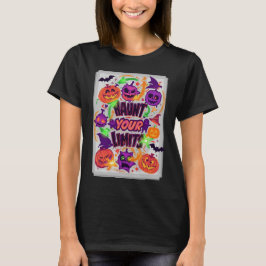 Camiseta Tome Seus Limites Neon Halloween T Shirt