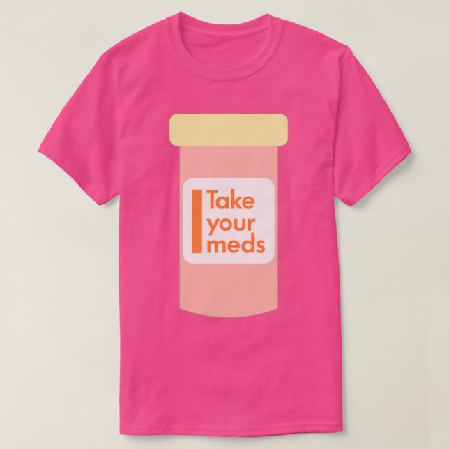 Camiseta Tome seus remédios (Frente do Design)
