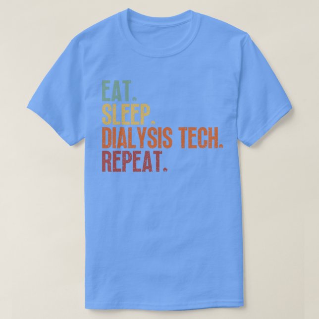 Camiseta Tome Sleep Dialisando Tech Repetir 6 (Frente do Design)
