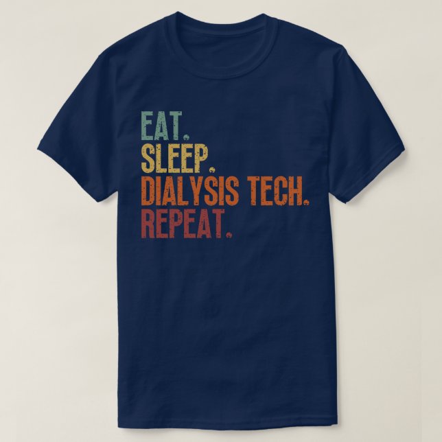 Camiseta Tome Sleep Dialisando Tech Repetir 6 (Frente do Design)