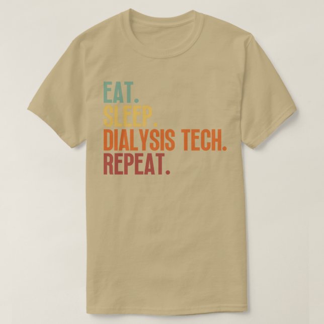 Camiseta Tome Sleep Dialisando Tech Repetir 7 (Frente do Design)