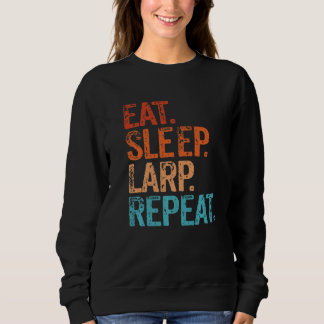Camiseta Tome Sleep Larp Repetir Larpando Engraçado Vintage