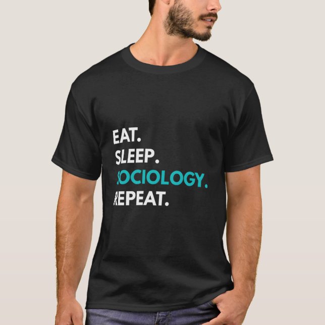 Camiseta Tome Sleep Sociology Repete Sociologia (Frente)