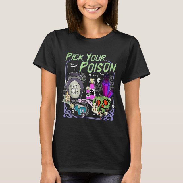 Camiseta Tome Sua Ison Beba-Me Festa De Bruxas De Halloween (Frente)