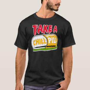 Camiseta Tome Um Comprimido Del Sol 13s Correspondendo