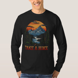 Camiseta Tome Um Design De Montanha Cênica, Nature Lover G