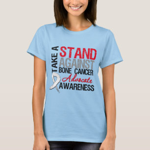 Camiseta Tome um suporte contra o cancer de osso