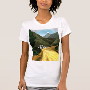 Camiseta Tome uma caminhada. Jérsei americano da multa do