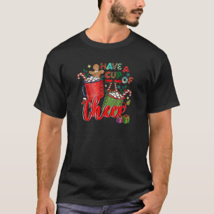 Camiseta Tome uma taça de chocolate quente e cacau Elf Ging