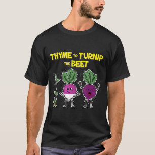 Camiseta Tomilho Para Nabo A Beterraba Jardinagem Jardim