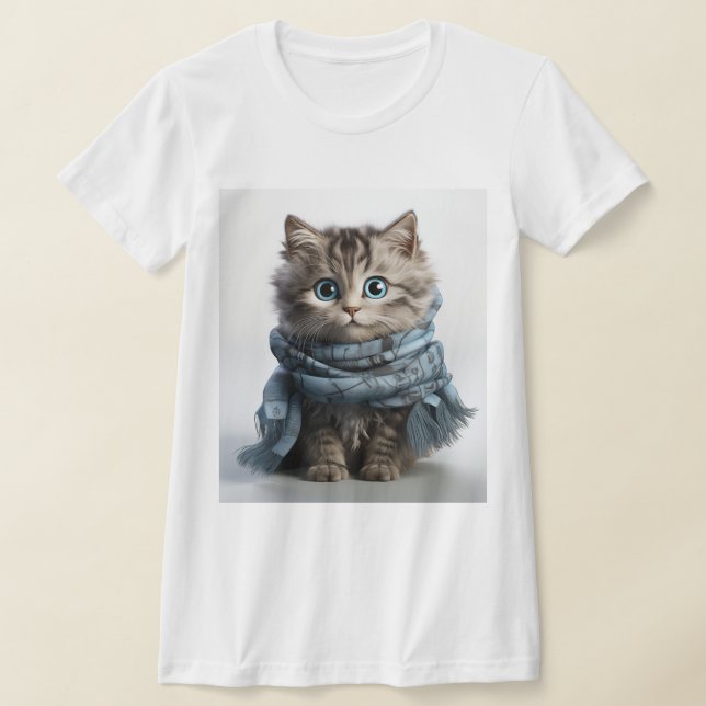 Camiseta Tommy, o Gato de Tabby mais fofo (Postura )