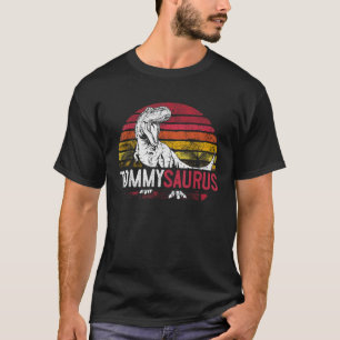 Camiseta Tommy Saurus Funny Personalizou Dinossauro T Rex N