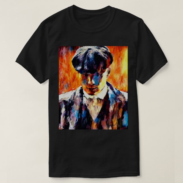 Camiseta Tommy Shelby Peaky Bli, irmãos Grace (Frente do Design)