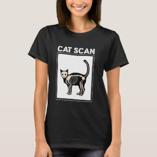 Camiseta tomografia computadorizada Design para um amante d