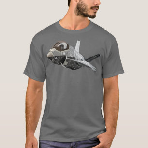 Camiseta Ton Militar Rout Jet Fighter Plane